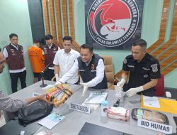 Residivis Narkotika Asal Makassar Beraksi di Kendari, Nyaris Edarkan Sabu Hampir 1 Kg