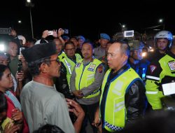 Patroli Skala Besar, Gubernur dan Forkopimda Sultra Sambangi Pedagang dan Warga